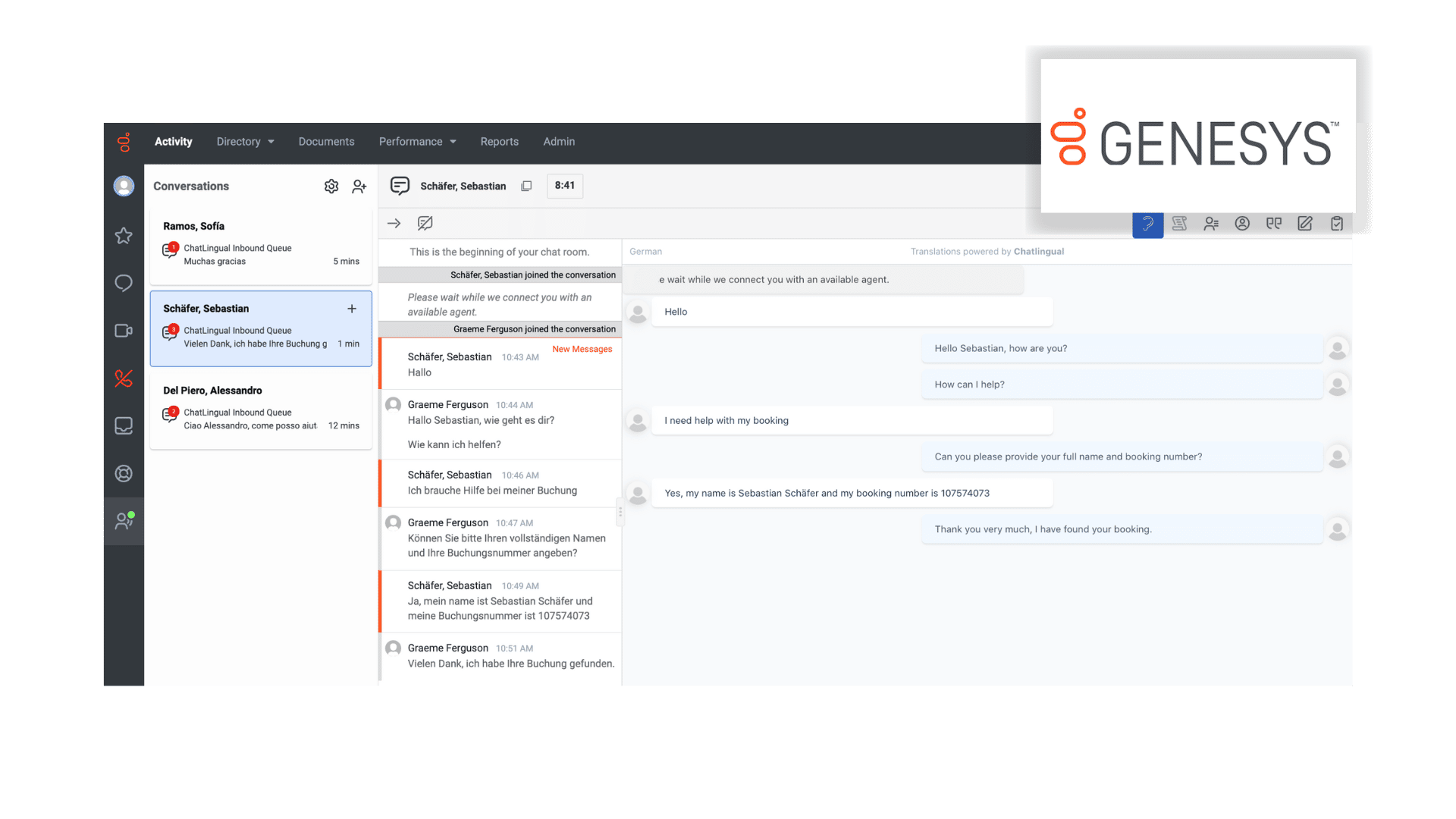 Genesys Translation - ChatLingual